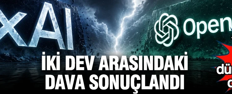 Yapay zeka dünyasında deprem: İki dev arasındaki dava sonuçlandı