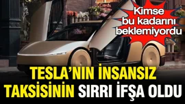 Kimse bu kadarını beklemiyordu: Tesla’nın insansız taksisinin sırrı ifşa oldu