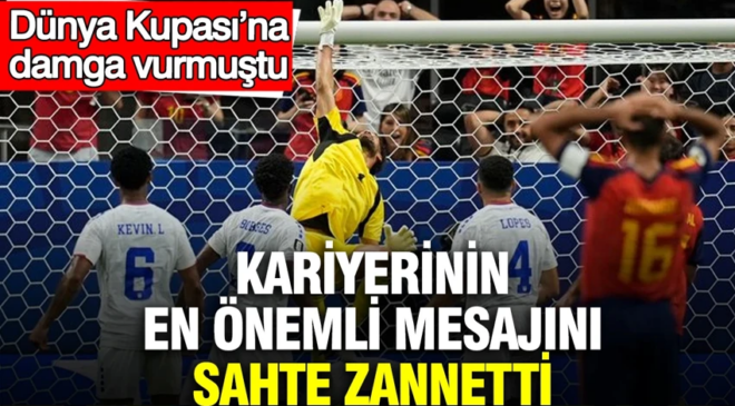 Dünya Kupası’na damga vurmuştu: Kariyerinin en önemli mesajını sahte zannetti