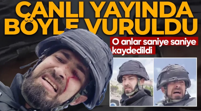 Canlı yayında dehşeti yaşadı: İsrail Lübnan’daki gazeteciyi böyle vurdu