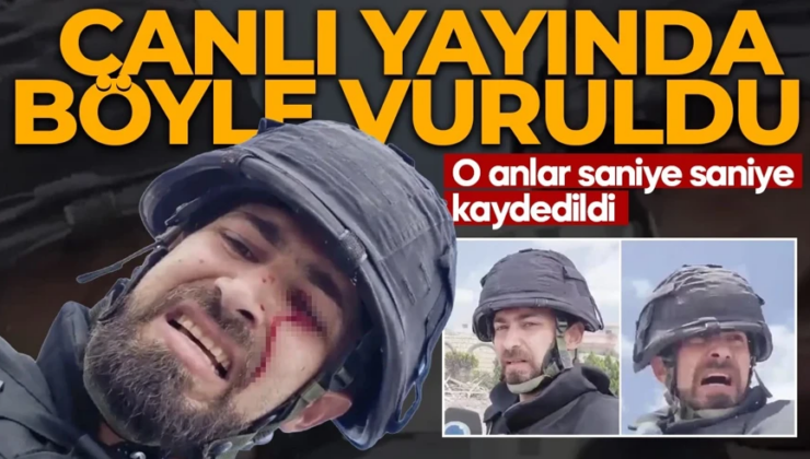 Canlı yayında dehşeti yaşadı: İsrail Lübnan’daki gazeteciyi böyle vurdu