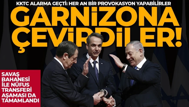 İsrail, Ada’da askerî üsler kuruyor! Güney Kıbrıs uydu yapıya dönüştü!