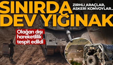 İsrail ordusunda olağan dışı hareketlilik: Lübnan sınırında dev yığınak!