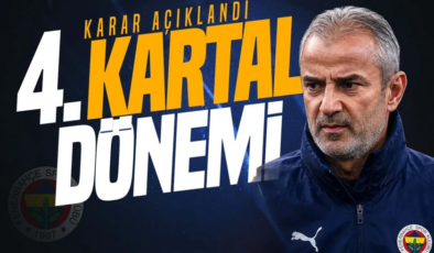Resmen açıklandı! Fenerbahçe’nin yeni teknik direktörü İsmail Kartal!