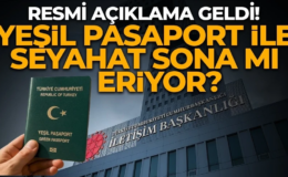 Yeşil pasaport ile sona mı eriyor?