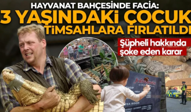 3 yaşındaki çocuk timsahlara fırlatıldı! Hayvanat bahçesinde facia: Şüpheli hakkında şoke eden karar