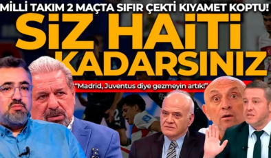 A Milli Takım, Dünya Kupası’ndaki iki maçta sıfır çekti, kıyamet koptu! “Siz Haiti kadarsınız”