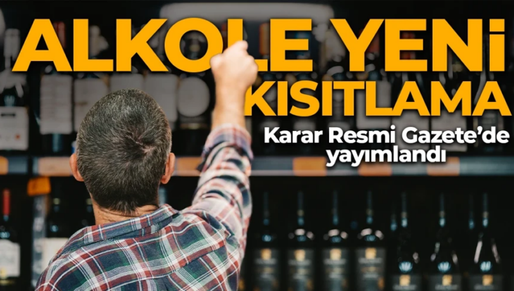 Alkollü içki markalarına görünürlük yasağı! Resmi Gazete’de yayımlandı