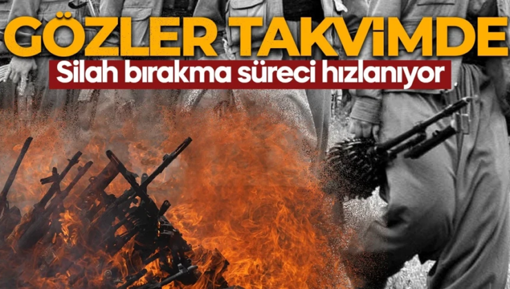 Terörsüz Türkiye sürecinde kritik hafta: Gözler silah bırakma takviminde