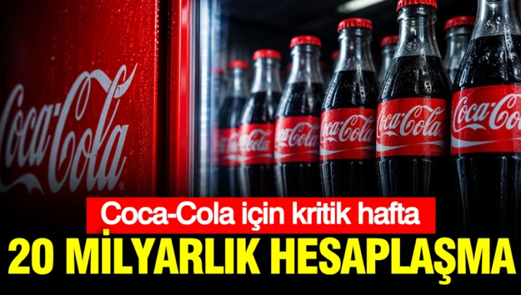 Coca-Cola için kritik hafta: 20 milyar dolarlık hesaplaşma
