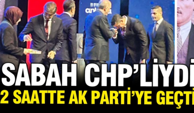 Haymana Belediye Başkanı Levent Koç AK Parti’ye geçti