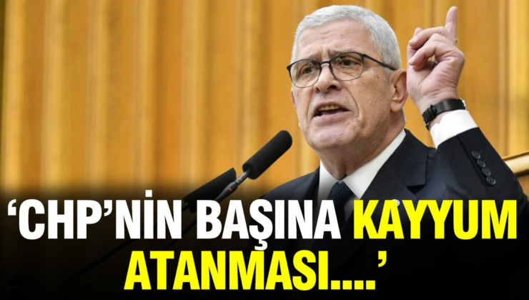 Müsavat Dervişoğlu: CHP’nin başına kayyum atanmasını yargı kararı deyip geçmiyoruz