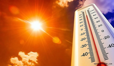 Termometreler bugün 38 dereceyi görecek