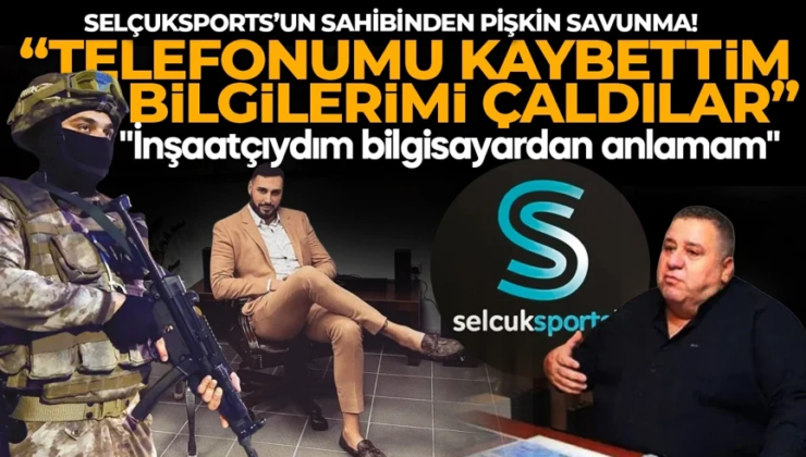 SelçukSports’un sahibinden pişkin savunma! “Telefonumu kaybettim bilgilerimi çaldılar”