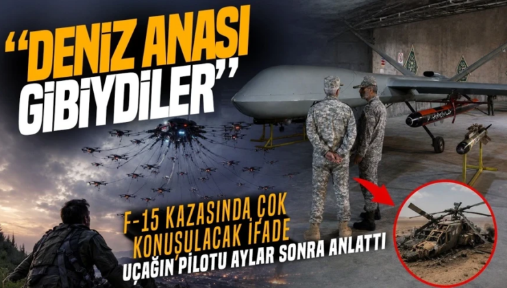 Düşen F-15’in pilotundan aylar sonra şaşırtan ifade! Sözleri tartılma yarattı: Denizanası gibiydiler…