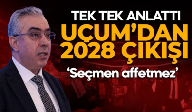 Mehmet Uçum 2028 seçimleri için tarih verdi! Bu erken seçim değil 3 hafta öne alınmış seçimdir