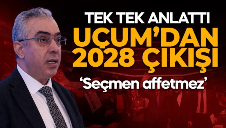 Mehmet Uçum 2028 seçimleri için tarih verdi! Bu erken seçim değil 3 hafta öne alınmış seçimdir