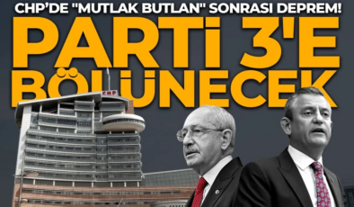 CHP’de “Mutlak Butlan” sonrası deprem! Parti 3’e bölünecek: 20 milletvekili iddiası kulisleri karıştırdı