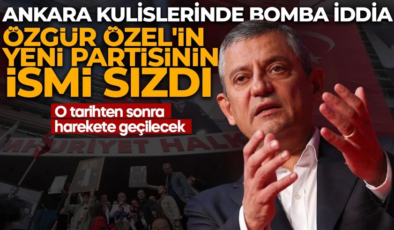Ankara kulislerinde bomba iddia: Özgür Özel’in yeni partisinin ismi sızdı!