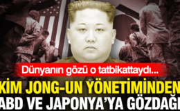 Dünyanın gözü o tatbikattaydı… Kim Jong-un yönetiminden ABD ve Japonya’ya gözdağı