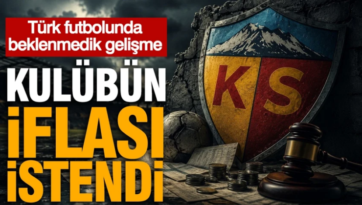 Türk futbolunda beklenmedik gelişme: Kulübün iflası istendi