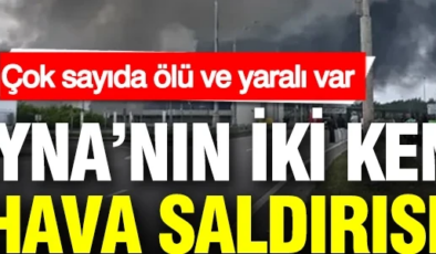 Ukrayna’nın iki kentine hava saldırısı: Çok sayıda ölü ve yaralı var
