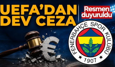 Fenerbahçe’ye UEFA’dan ağır fatura!