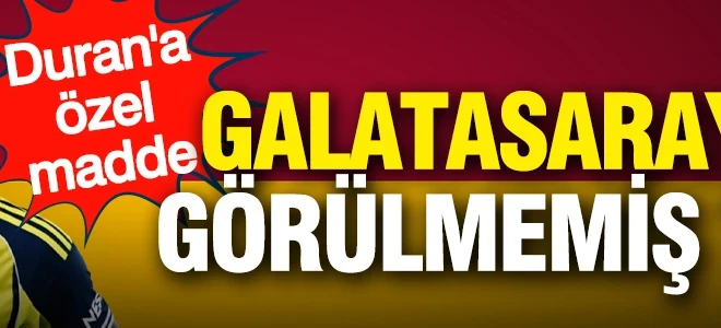 Galatasaray Duran’a özel şart sundu: Fenerbahçe dönemi buna mecbur bıraktı