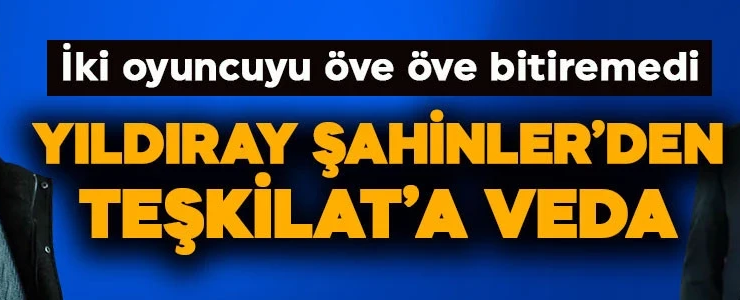 Yıldıray Şahinler’den Teşkilat dizisine veda! İki oyuncuyu öve öve bitiremedi