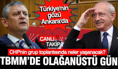 TBMM’de olağanüstü gün: CHP’nin grup toplantısında neler yaşanacak?