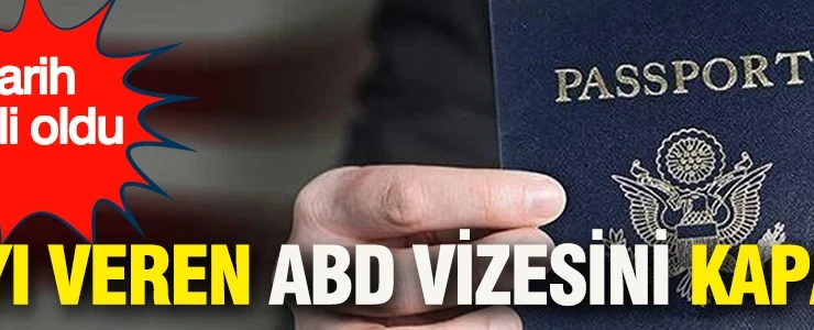 Parayı veren ABD vizesini kapacak: Tarih belli oldu