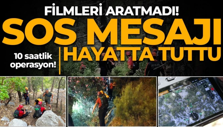 SOS mesajı kurtardı! 10 saatlik operasyon: Filmleri aratmadı