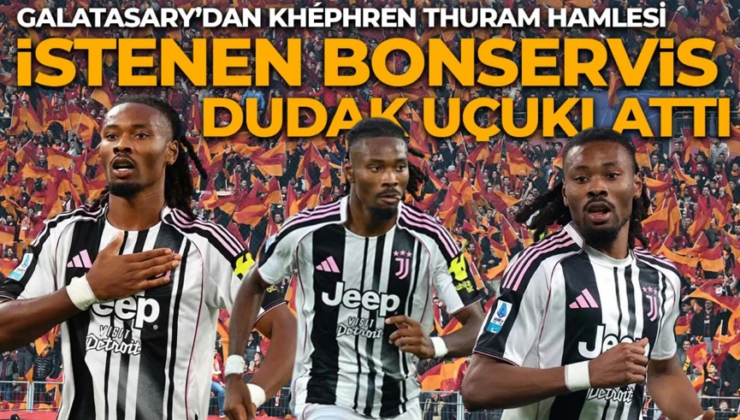 Galatasaray’dan Khéphren Thuram hamlesi! İstenen bonservis dudak uçuklattı