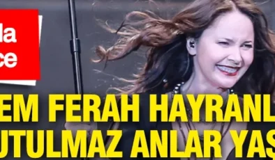 İstanbul’da tarihi gece: Şebnem Ferah hayranlarına unutulmaz anlar yaşattı