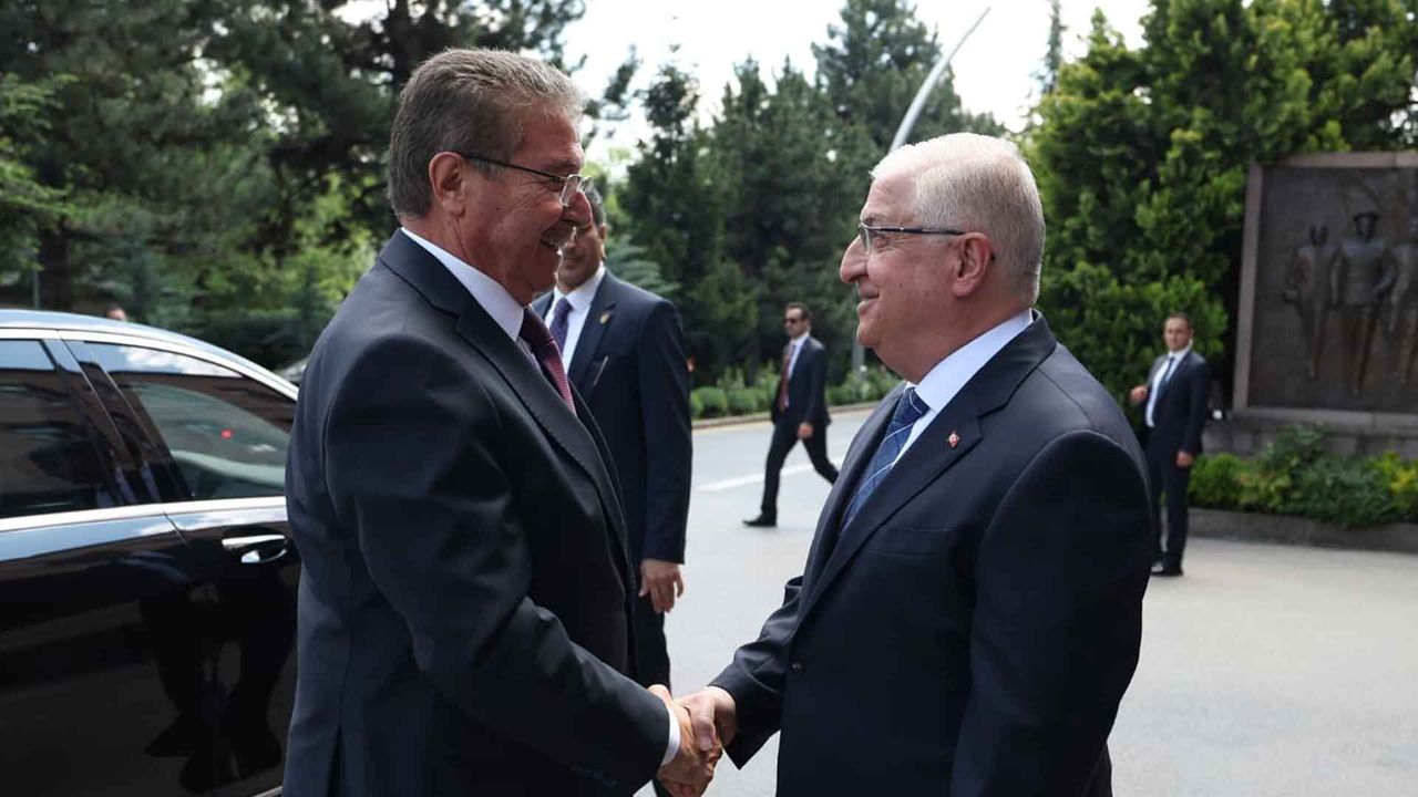 Yaşar Güler ile Ünal Üstel Ankara’da Bir Araya Geldi