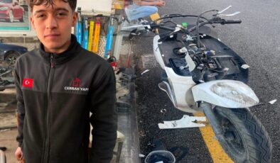 16 yaşındaki çocuk motosiklet kazasında can verdi