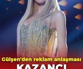 Gülşen’den dev reklam anlaşması! Rakam dudak uçuklattı
