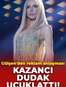 Gülşen’den dev reklam anlaşması! Rakam dudak uçuklattı