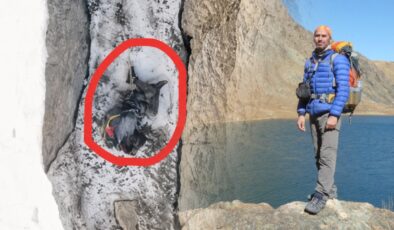 5 günlük arayış acı bitti: Dağcı Yüksel Işık'ın asılı kaldığı yer dronla görüntülendi