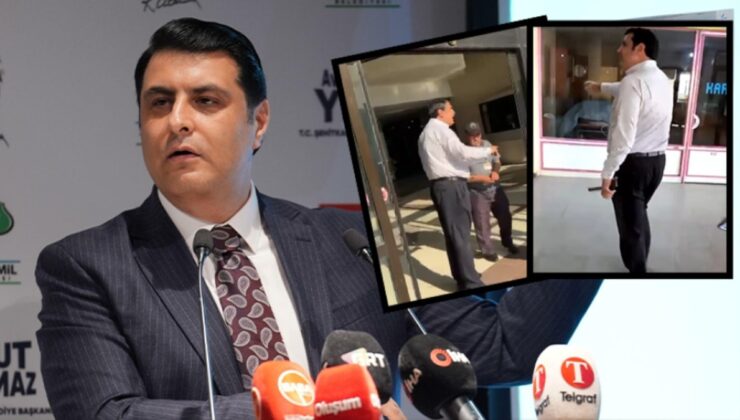 AKP'li başkandan tepki çeken şov