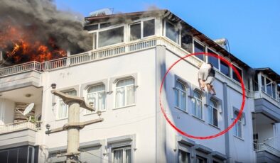 Alevlere 3, zemine 10 metre! İtfaiye son anda yetişmese…