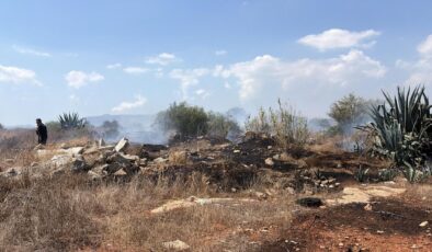 Aygün ile Sınırüstü Arasında Korkutan Yangın