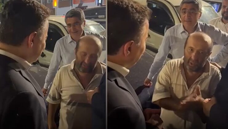 Babacan ile emekli vatandaş arasında dikkat çeken diyalog
