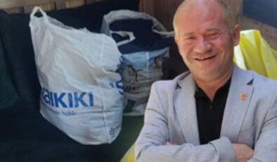 Bağışlanan kıyafetlerden küçük bir servet çıktı