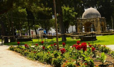 Baldöken Osmanlı Mezarlığı’nda peyzaj düzenlemesi yapıldı