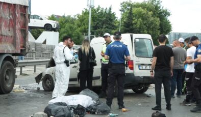 Basın Ekspres Yolu'nda feci kaza! Trafik kilitlendi bir kişi hayatını kaybetti