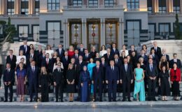 Beştepe’de NATO resepsiyonu: Liderler aile fotoğrafı çektirdi