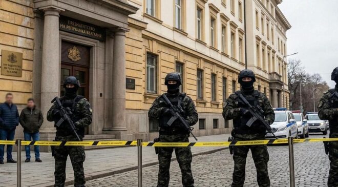 Bulgaristan Cumhurbaşkanlığı binası bomba ihbarı üzerine tahliye edildi
