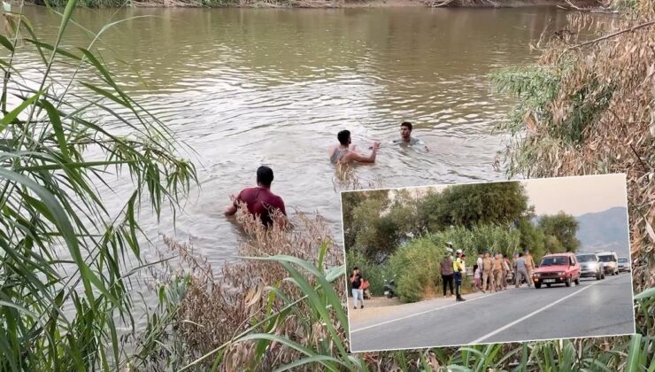 Büyük Menderes Nehri’ne giren 2 çocuk kayboldu