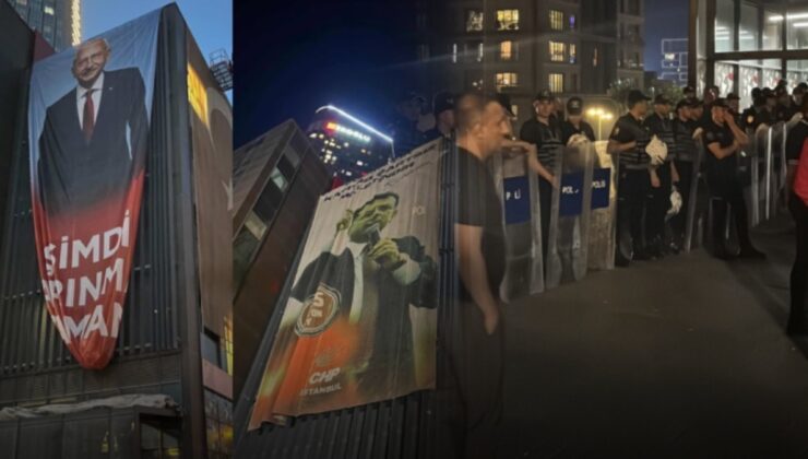 CHP İstanbul İl Başkanlığına 10 ay sonra yine polis girdi